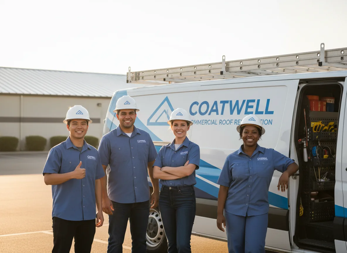 Commercial roof coating company in Clothier, WV
